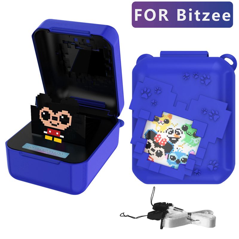 Silicone Cover Anti-Drop Holder Skin Protective Digital Pet Case For Bitzee's Virtual Electronic Pets_voghion.com