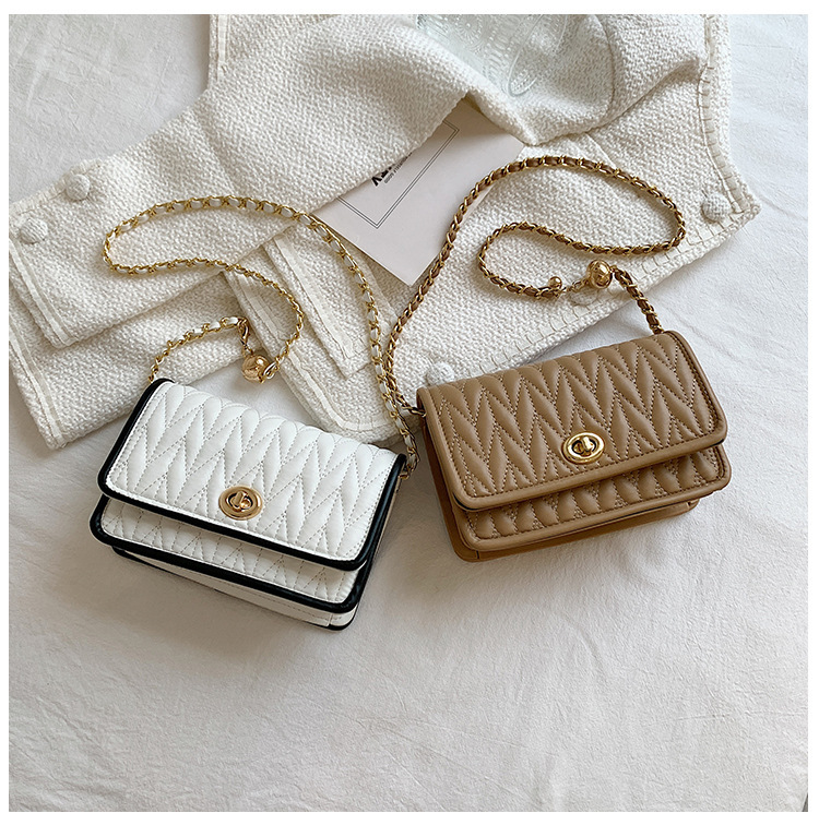 Keten mode kleine tas voor dames 2023 nieuwe eenvoudige textuur kleine vierkante tas Internet beroemdheid buitenlandse stijl crossbody tas met enkele schouder_voghion.com