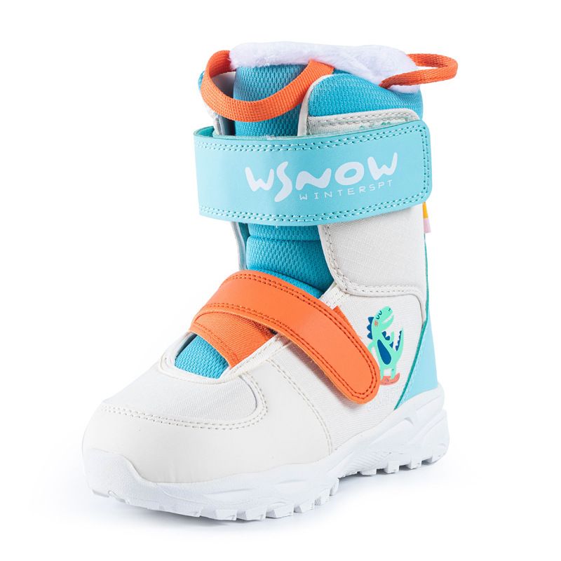 2025 New Children's Equipment Snowboard Shoes Boots All-Terrain Figure Ski Gear Single E18_voghion.com
