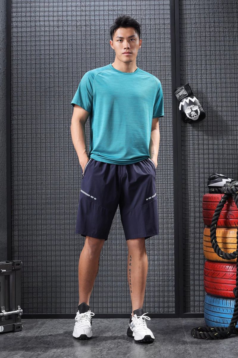 Shorts Herre Sommer Uformell Allsidig Strand Capris 2023 Løs Mote Utendørs Sport Basketball Mellombukser_voghion.com