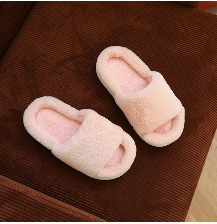 Plush Slippers For Women & Men - Anti-Slip EVA Sole Indoor/Outdoor Fuzzy House Shoes With Memory Foam Insole (Multiple Colors)_voghion.com