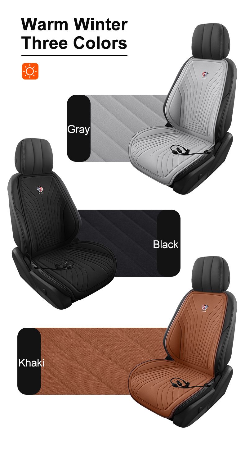 EAFC 1PCS Car Heating Heated 12V DC Soft Warmer Seat Protector Auto Seat Cushion Pad Winter Mat_voghion.com