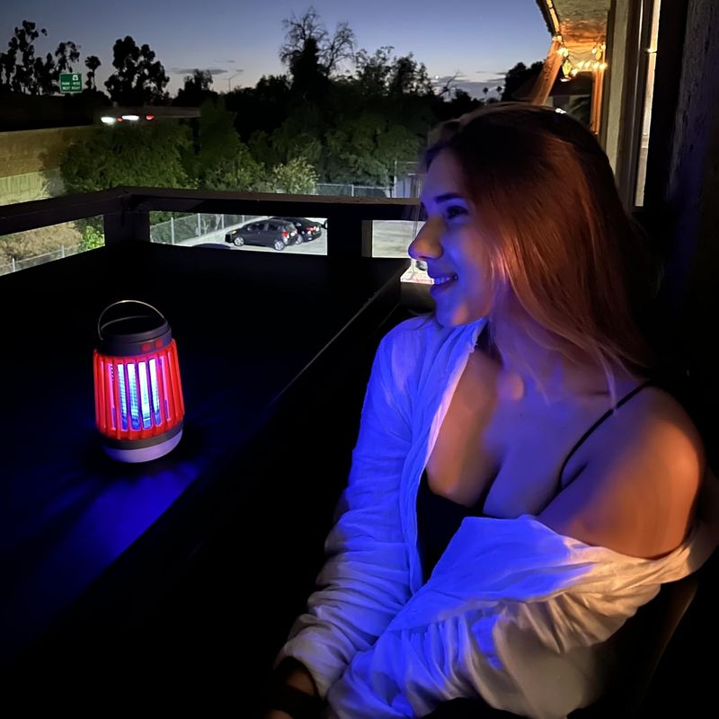 Solar Bug Zapper Pro | Outdoor Waterproof | Indoor Buzz Blast | Light Flasher_voghion.com