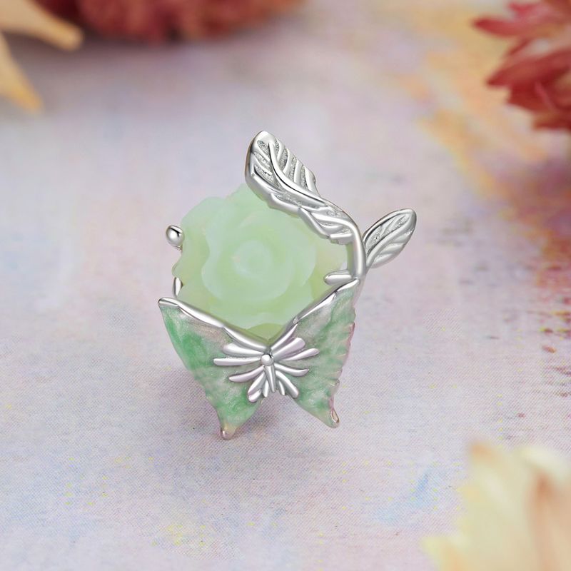 Rosen-Charm Sterlingsilber, BSC1107_voghion.com