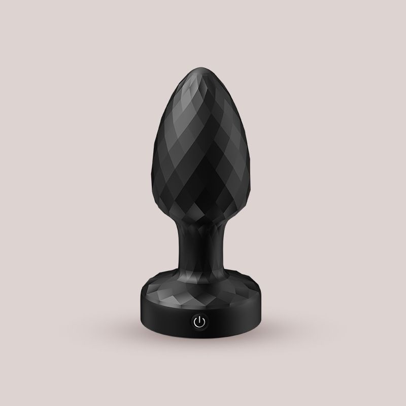 APP Telecomando Vibrazione Orgasmo Massaggio Anale Plug SM Silicone Sex Toys_voghion.com