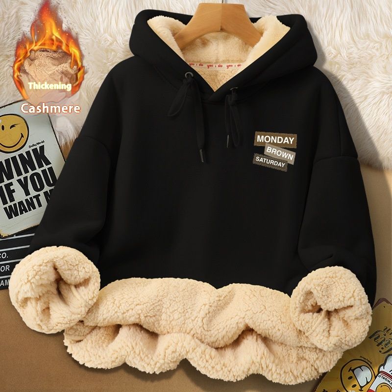 Felpa con cappuccio in pelle di agnello 2024 nuova collezione autunno inverno con pile isolante ispessito e ultra spesso 12_voghion.com