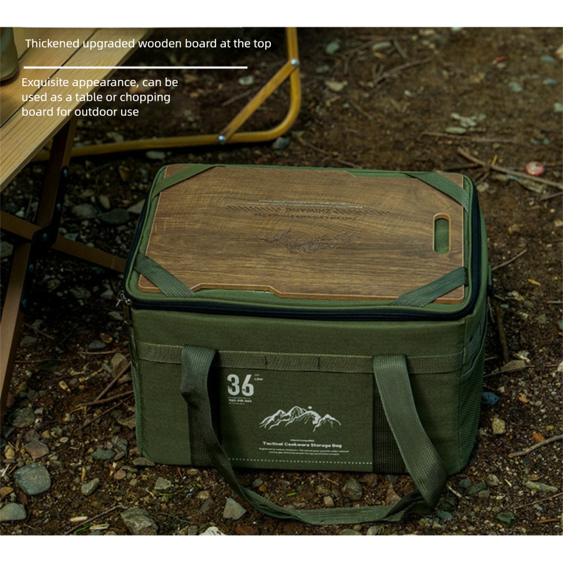 New Multifunctional Camping Tactical Storage With Table Board, Portable Handheld Equipment Outdoor Organizer Bag_voghion.com