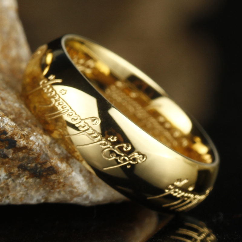 Un anillo de poder 3D tallado refinado anillo de boda amantes mujeres hombres joyería de moda al por mayor_voghion.com