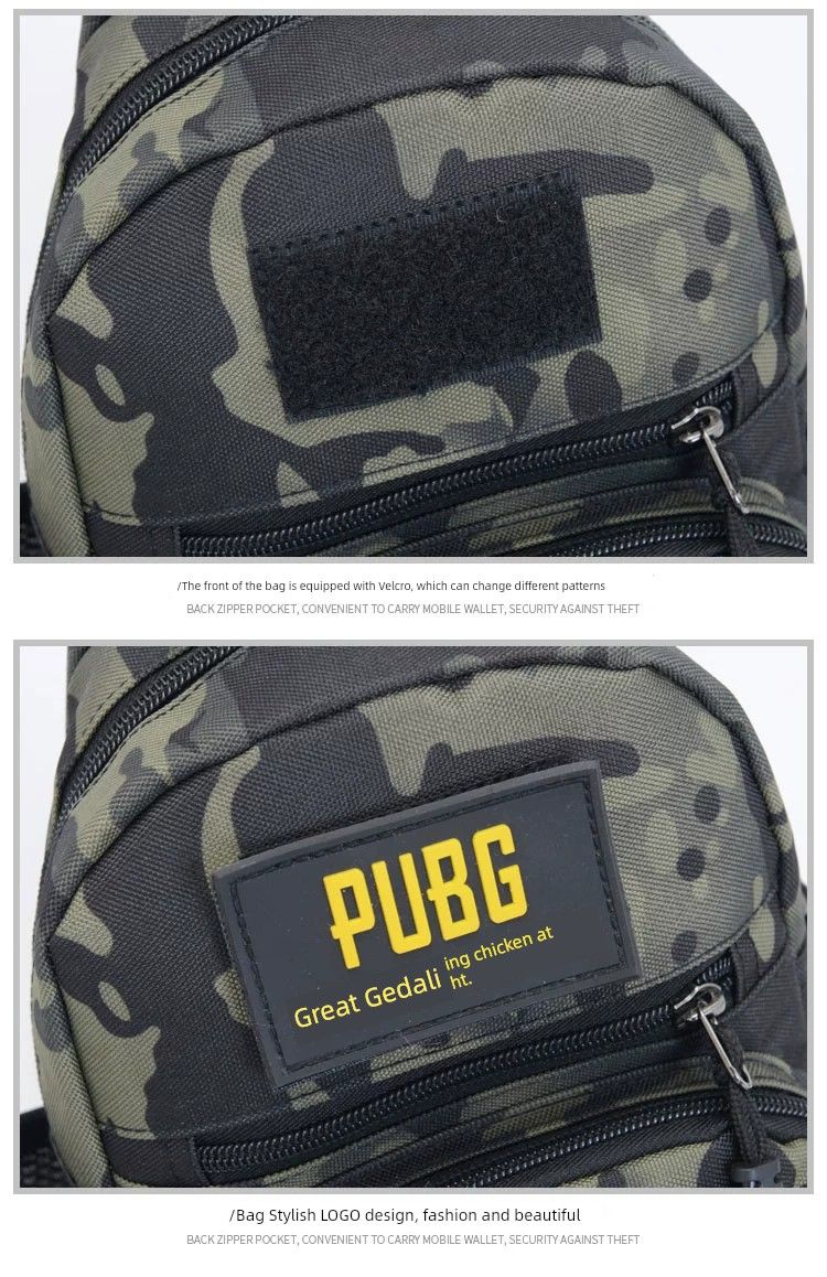 Mochila pequeña tipo mensajero para exteriores, de marca de moda, para el hombro, para hombre y mujer, ideal para deportes al aire libre._voghion.com