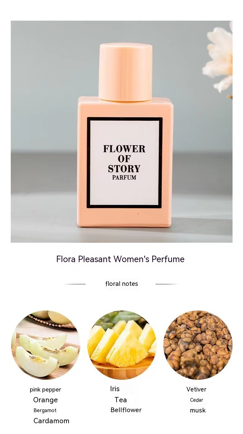 2024 New Hot Perfume Flower Yueqimeng Women's Perfume 3 Piece Set Fresh and Lasting Fragrance Oriental Perfume_voghion.com