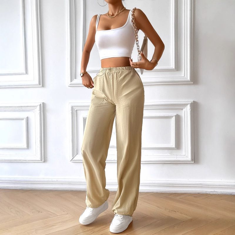 Pantaloni da jogging Diyun casual stile semplice moda donna primavera estate 2025_voghion.com