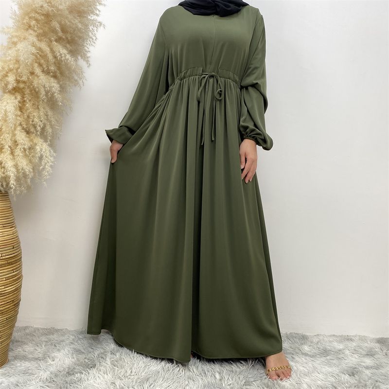 Abaya preta solta para mulheres, quimono muçulmano, dubai, com zíper frontal, vestido longo marroquino, jalabiyat, árabe, eid, kaftan feminino_voghion.com