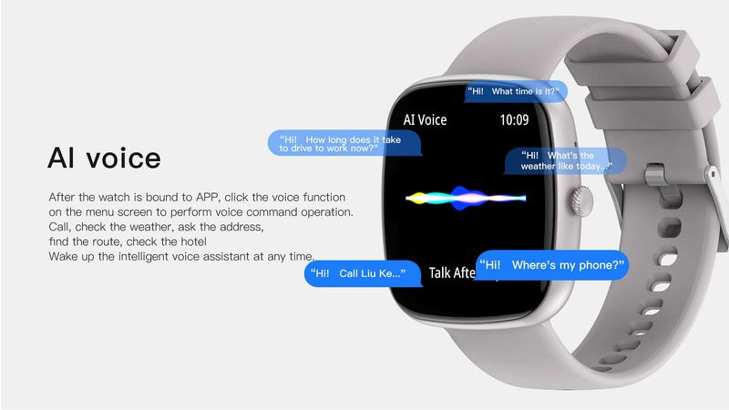Montre connectée Bluetooth, appels, étanche, sommeil, rappel de messages, musique, sport, couple_voghion.com