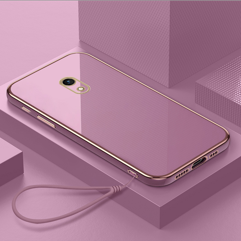Luxus Quadratische Beschichtung Silikon Telefon Fall für Samsung Galaxy J3 J5 J7 Pro 2017 J330 J530 J730 Coque Ultra Dünne weiche Cove_voghion.com