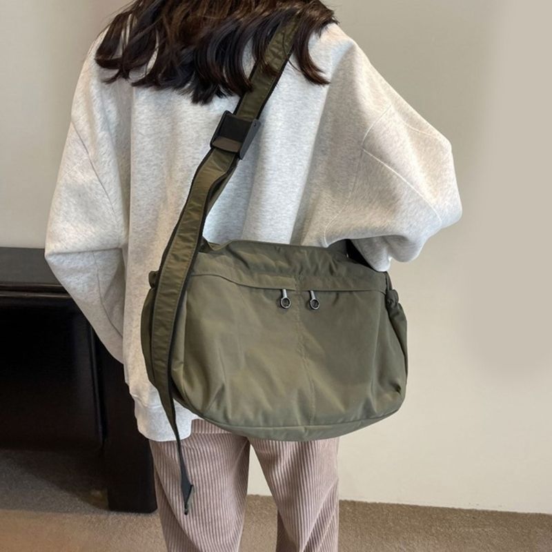 Trendy Multi Pocket Travel Bag Women's Adjustable Strap Crossbody Suitable for Various Ocns_voghion.com