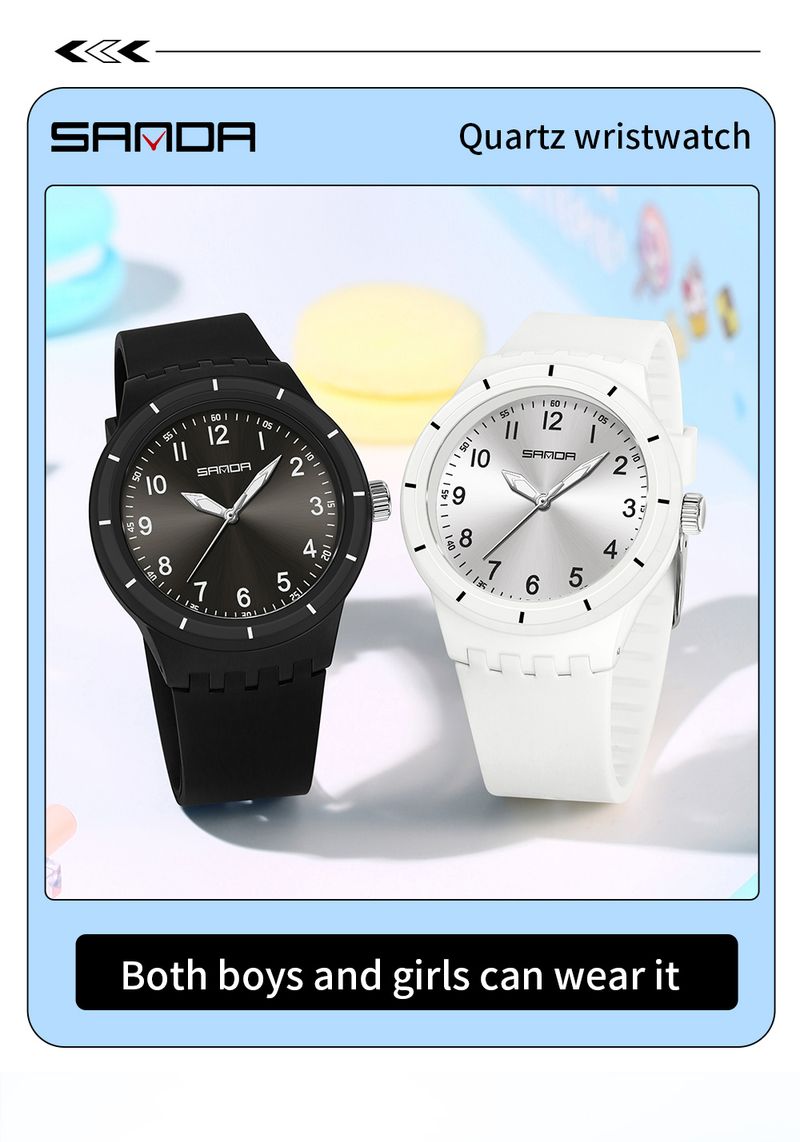 Fashion SANDA Simple Female Student Fashion Multi Functional Multi Functional Student Quartz Watch Waterproof_voghion.com