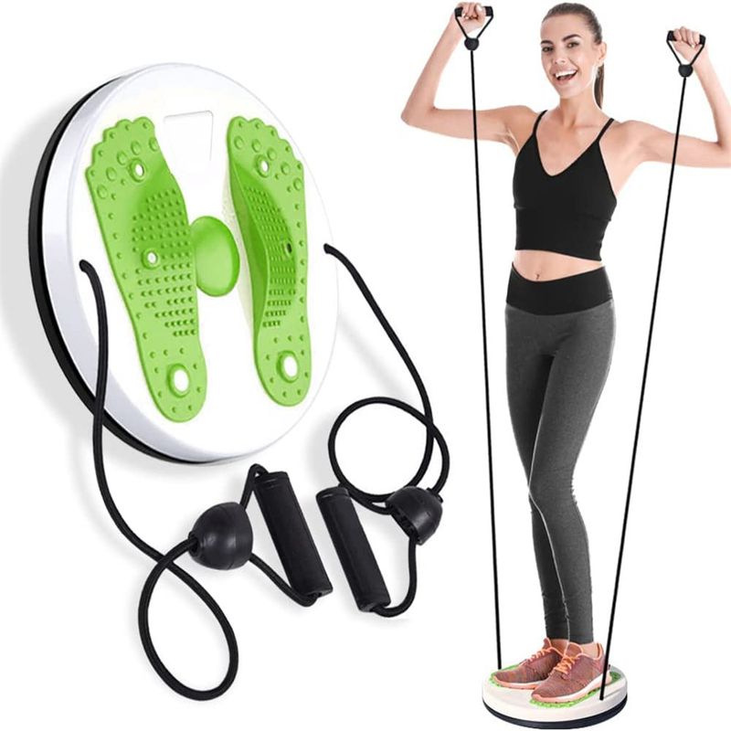 Twister Plate Twist Board mágneslemez Twist Disk karcsúsító lábak Fitness Twist Waist Wriggle Plate Balance lábmasszázs lemez_voghion.com
