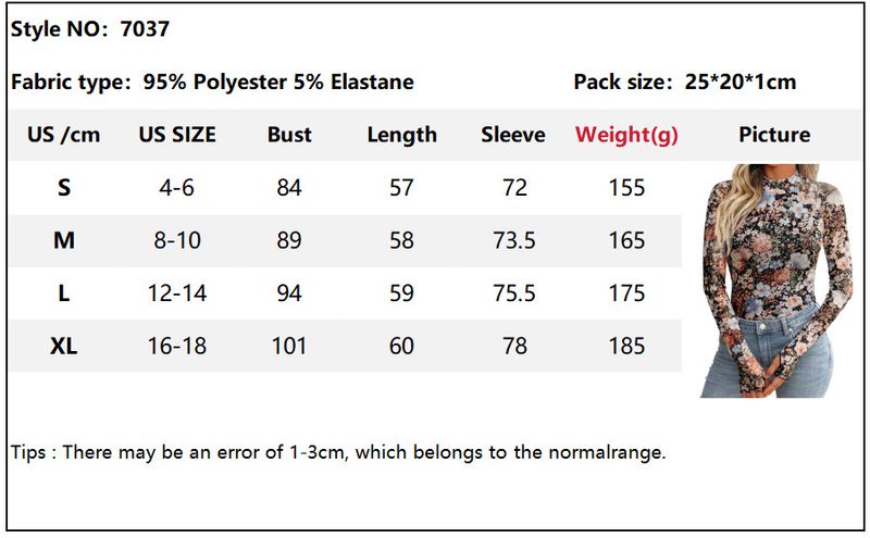 2025 New Women's Semi High Neck Long Sleeved T-shirt Sexy Y2K Mesh Printed Top_voghion.com