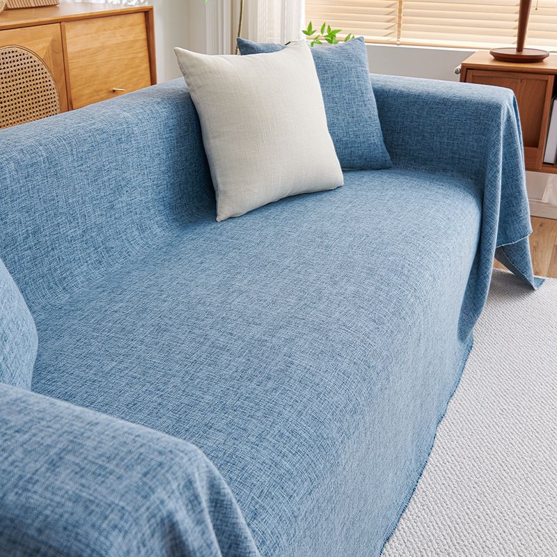 Minimalist Japanese Cotton And Linen Sofa Cover Pad Universal For All Seasons Non Slip Sofa Cover Blanket Full Cover Cover Cloth Stain Resistant_voghion.com