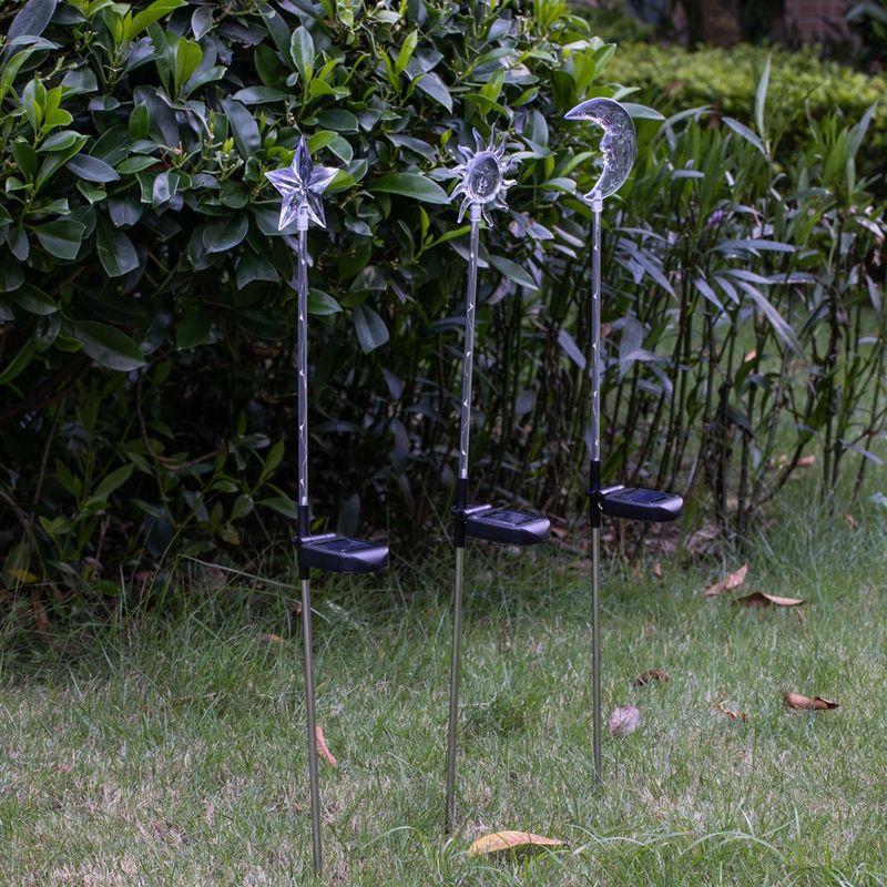 New Solar 6LED Star Moon Sonn Ground Plug an Dekoratioun Landschaft Gaart Bannenhaff Lawn Light_voghion.com