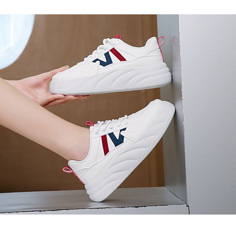 Scarpette bianche per bambini, studenti, tempo libero, sportive, versatili, da strada_voghion.com