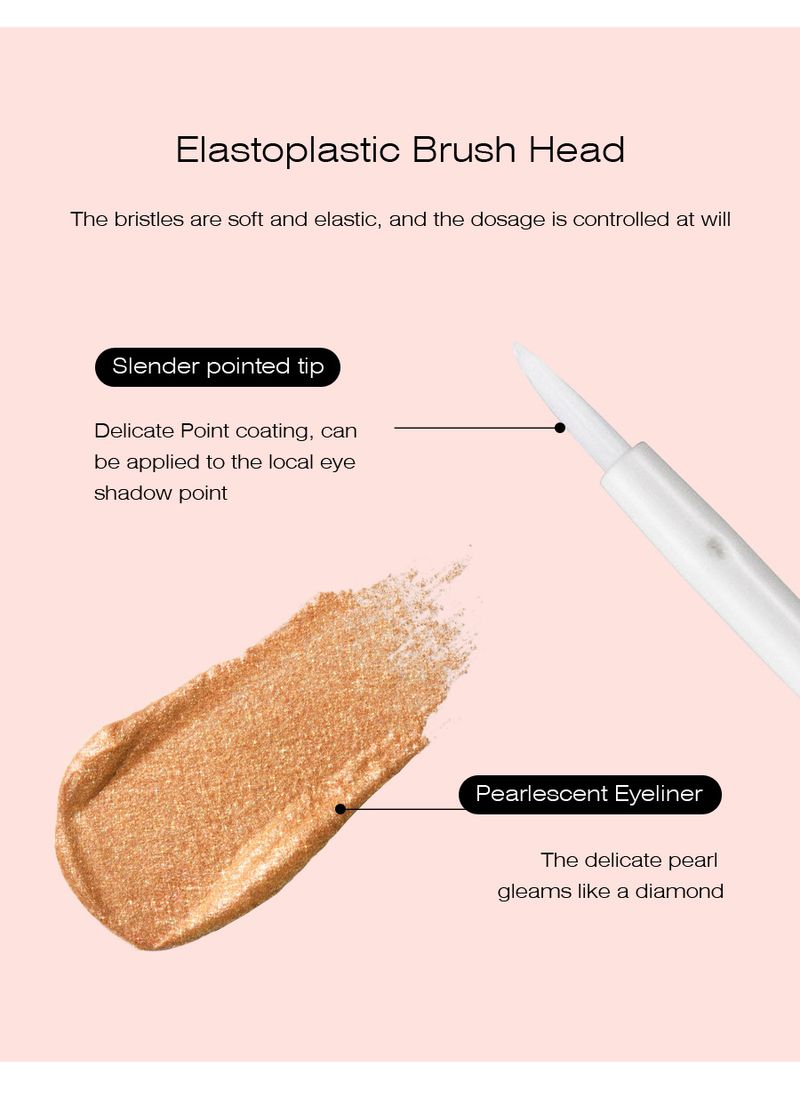 Kristen Leanne – verträumter, glänzender Eyeliner mit Perlenglitzer in Diamantfarbe_voghion.com