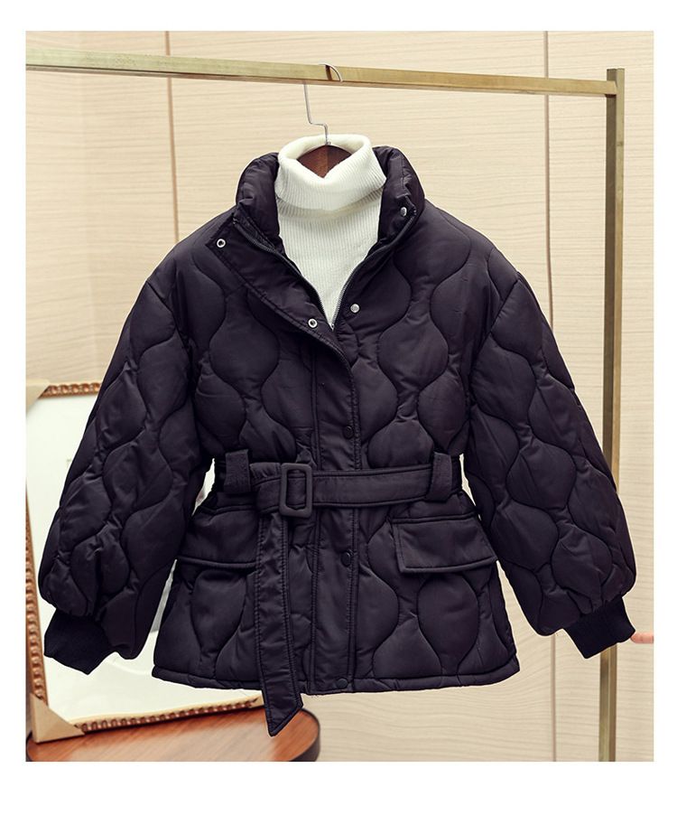 Women's Clothing short slim fit clothes thickened winter cotton clothes jacket_voghion.com