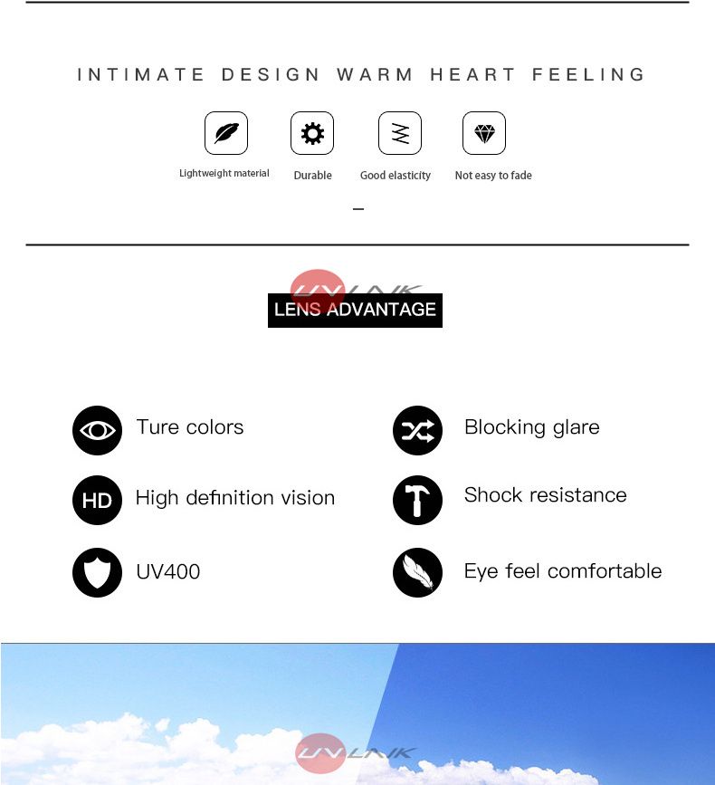 Nuovi arrivi UVLAIK occhiali da sole polarizzati rettangolari da uomo con specchio oversize occhiali da sole da guida occhiali da sole da guida firmati da uomo UV400_voghion.com