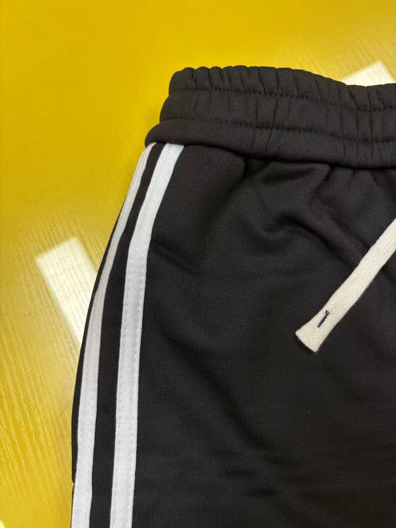 Men's Embroidered Letter Fleece Jogger Pants - Elastic Waist, Contrast Color, Casual Sportswear For Autumn Winter_voghion.com