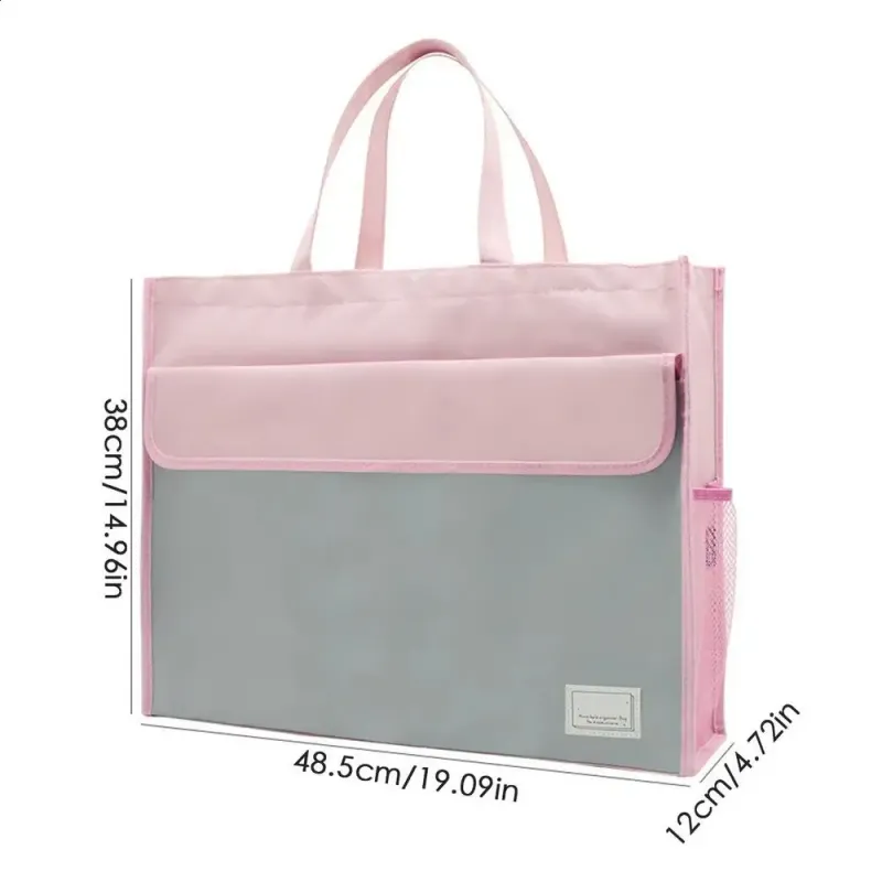 Borsa portadocumenti portatile per documenti, formato A3, grande capacità, per documenti e mappe S 250811_voghion.com