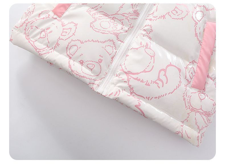 Minichoc Gilet in seta di piume di alta qualità per bambini, senza lavaggio, 2025, nuovo autunno inverno per ragazzi e ragazze, lucido_voghion.com