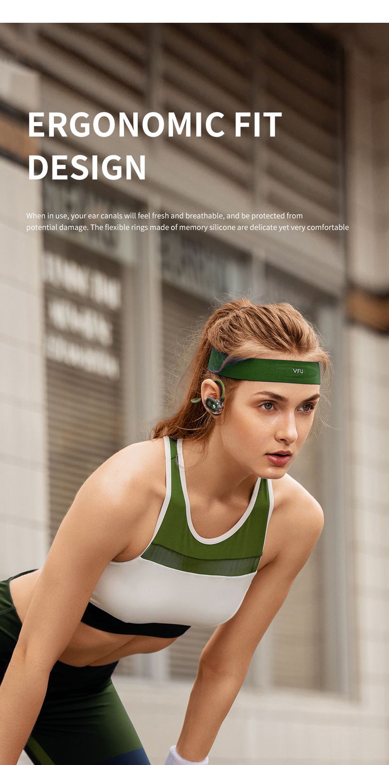 2025 New Meilan MblueH02 Bone Conduction Bluetooth Headset Wireless Ear-mounted Sports Running Neck-mounted_voghion.com
