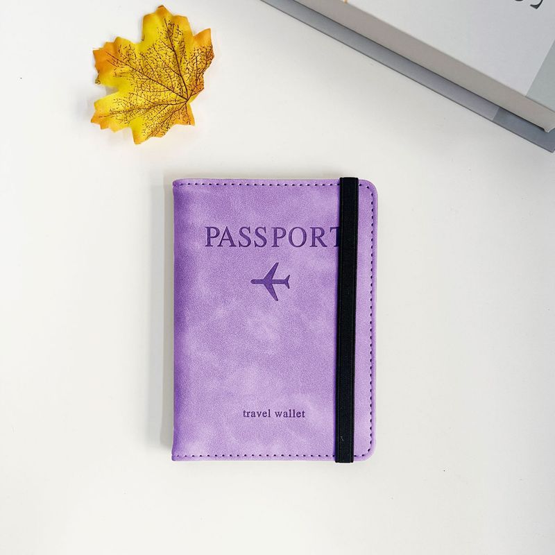RFID Blocking Travel Wallet – Slim PU Leather Passport Holder With Multiple Card Slots For Men & Women, Secure & Lightweight (12 Colors Available)_voghion.com