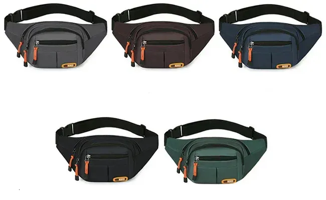 Mobile Waist Bag For Both Men And Women Multifunctional Large Capacity Anti Splash Business Wearresistant Construction_voghion.com