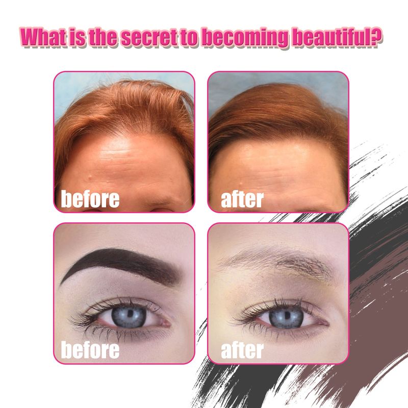 Jaysuing Augenbrauen-Druckset Lazy Makeup Augenbrauen-Druck Augenbrauencreme Haaransatz Natürlich Wasserdicht Nicht Verschmieren Augenbrauencreme_voghion.com