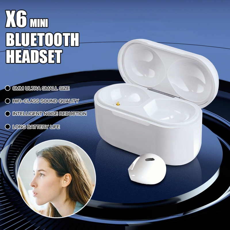 Mini TWS Wireless Bluetooth Noise Cancelling Earbuds HiFi Sound Quality Earpiece Music Earphone Original Headset TWS Headphone With Microphone Mic_voghion.com