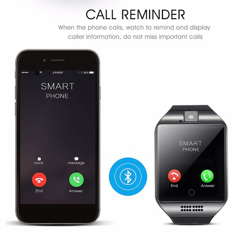 Articoli di tendenza: Smartwatch Q18 di grande successo transfrontaliero con slot per scheda SIM, chiamata Bluetooth, fotocamera, sport, salute e sonno_voghion.com