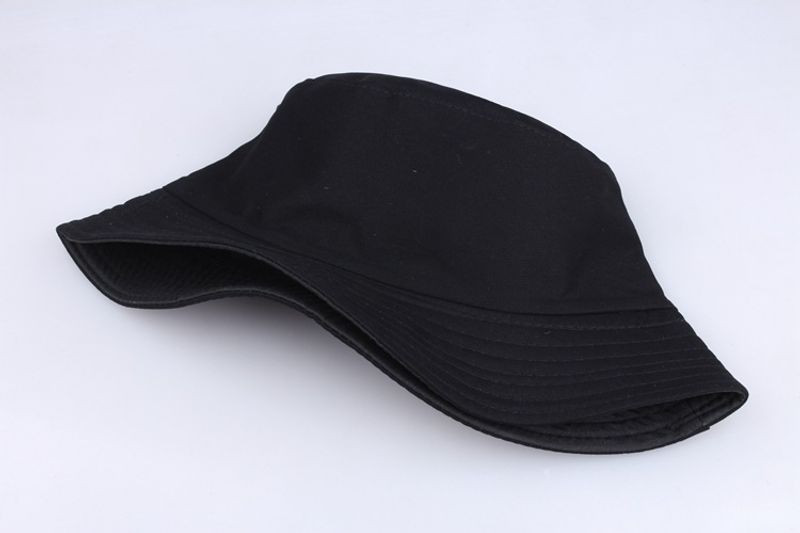 Unisex Personalized Fisherman Basin Fashion Flat Visor Sun Block Pure Cotton Round Hat_voghion.com