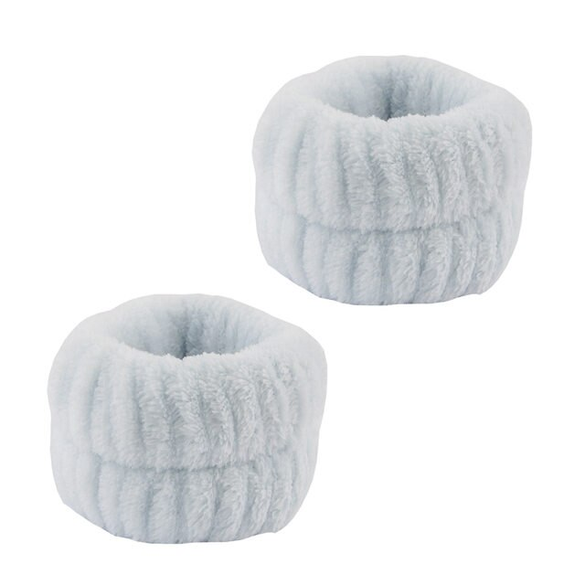 2 tk käepaela näo pesemiseks, pehme mikrokiust randme higipael, korduvkasutatav meigirätik, randmetüdrukute elastsed dušipaela peapaelad_voghion.com