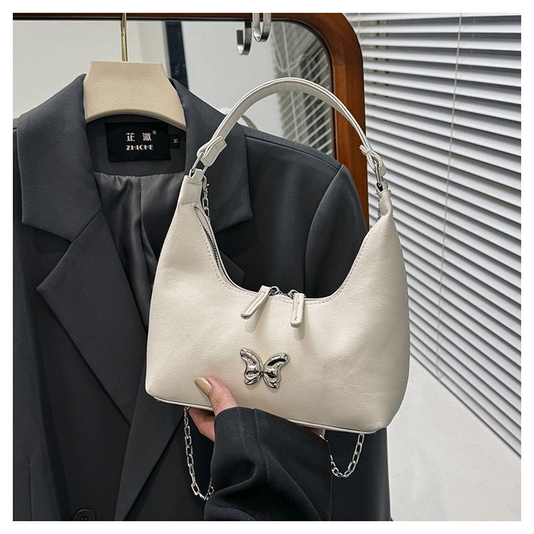 ins borsa strutturata di nicchia femminile 2024 estate nuova borsa sotto le ascelle con fiocco borsa a tracolla per pendolarismo temperamento_voghion.com