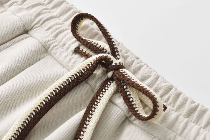 İlkbahar ve Sonbahar Yeni Kore Dokuz Nokta Kadın Haren Perçinli Üç Boyutlu Bel Düz Renk Hijyenik Küçük Bacak_voghion.com