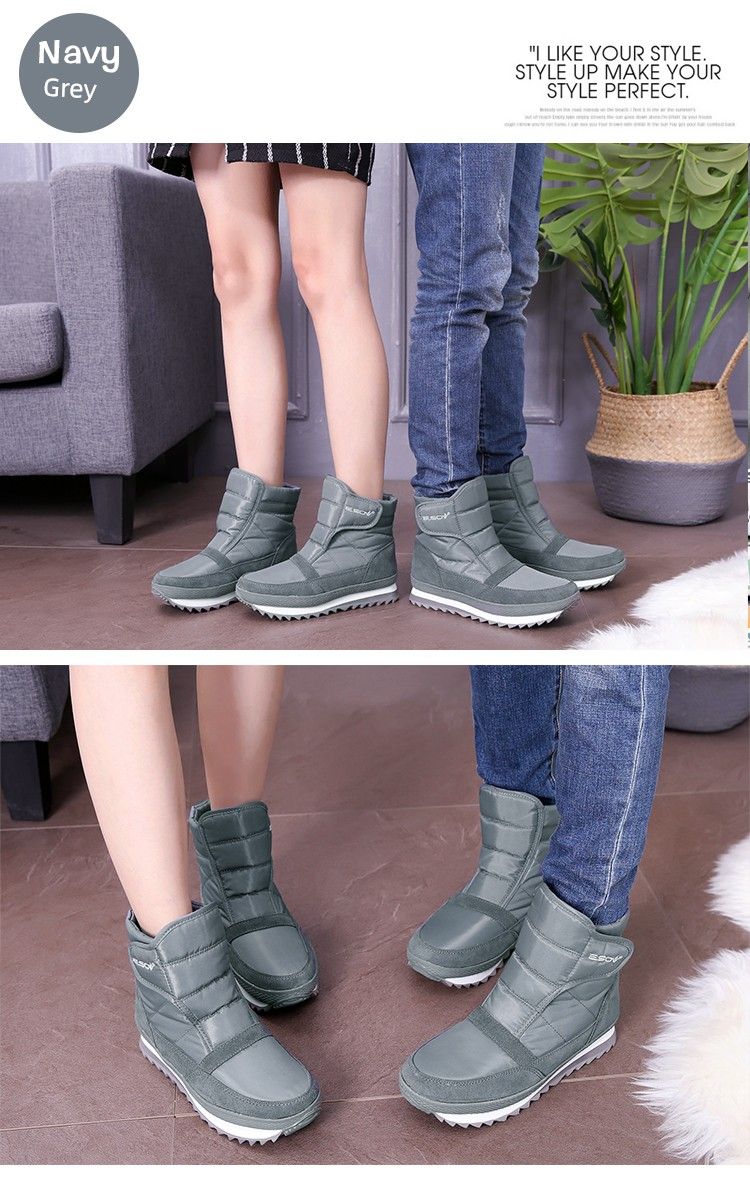 Herenschoenen Winter Warm Slee Bodem Lage Enkellaarzen_voghion.com