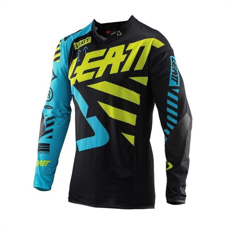 Maillot de cyclisme à manches longues pour VTT et moto tout-terrain, séchage rapide, été_voghion.com