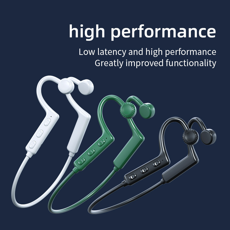 Nya KS19 Concept Bone Conduction Wireless Ear Up Bluetooth-hörlurar_voghion.com