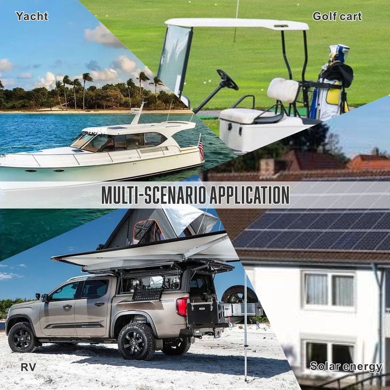 In Stock 12V Lithium Battery 12V100AH RV Lithium Battery Outdoor Lithium Battery LiFePO4 Energy Storage Battery_voghion.com