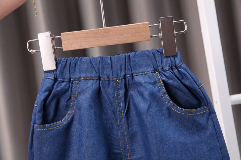 Ropa infantil popular, traje de manga corta de color liso para niños, ropa de trabajo para niños, pantalones casuales, camisa, traje de dos piezas_voghion.com
