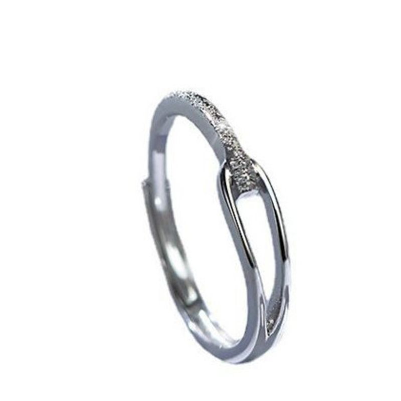 925 Sterling Silver Rupert's Tears Ring For Women, Ins Korean Version, Light Luxury, Simple Niche Design, High-end Feel,_voghion.com