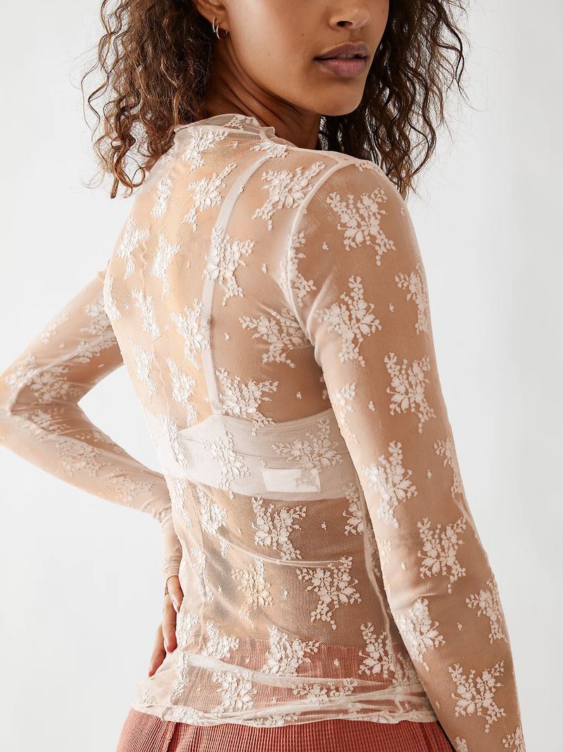 Transparentes Spitzen-Netzoberteil für Damen – Sexy Langarm-Schichtbluse, atmungsaktiv und dehnbar, trendige Streetwear und unverzichtbares Freizeitoutfit_voghion.com