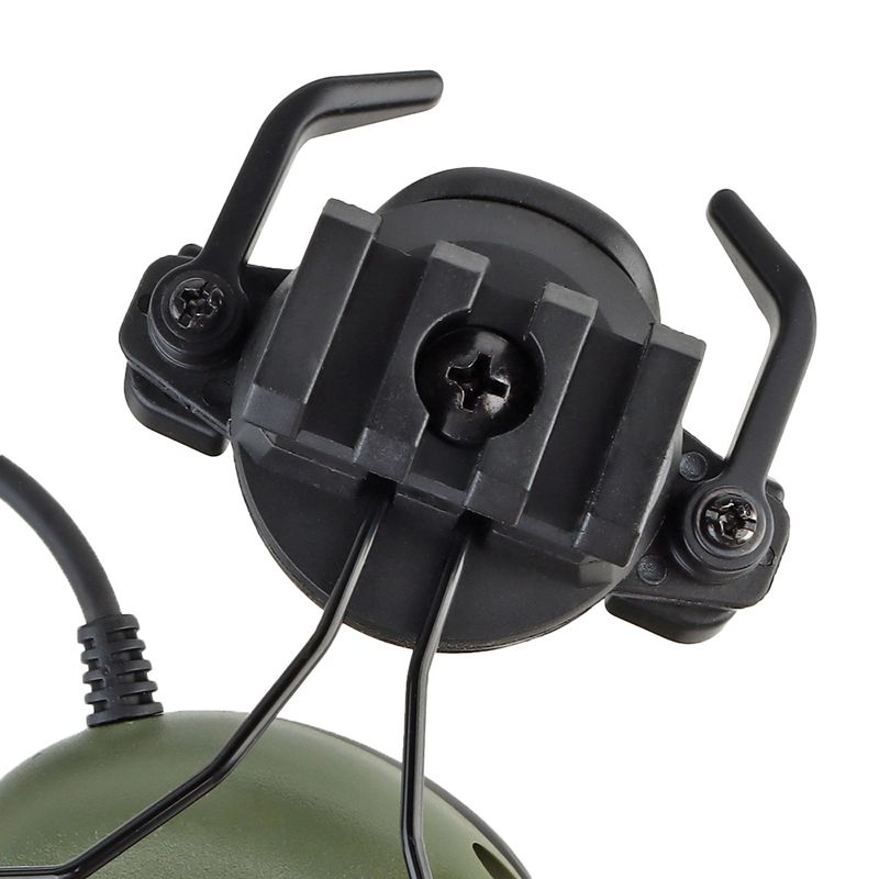 Taktisches IPSC-Kommunikations-Headset mit Geräuschunterdrückung im Over-Ear-Helmstil der fünften Generation in Vollfarbe_voghion.com