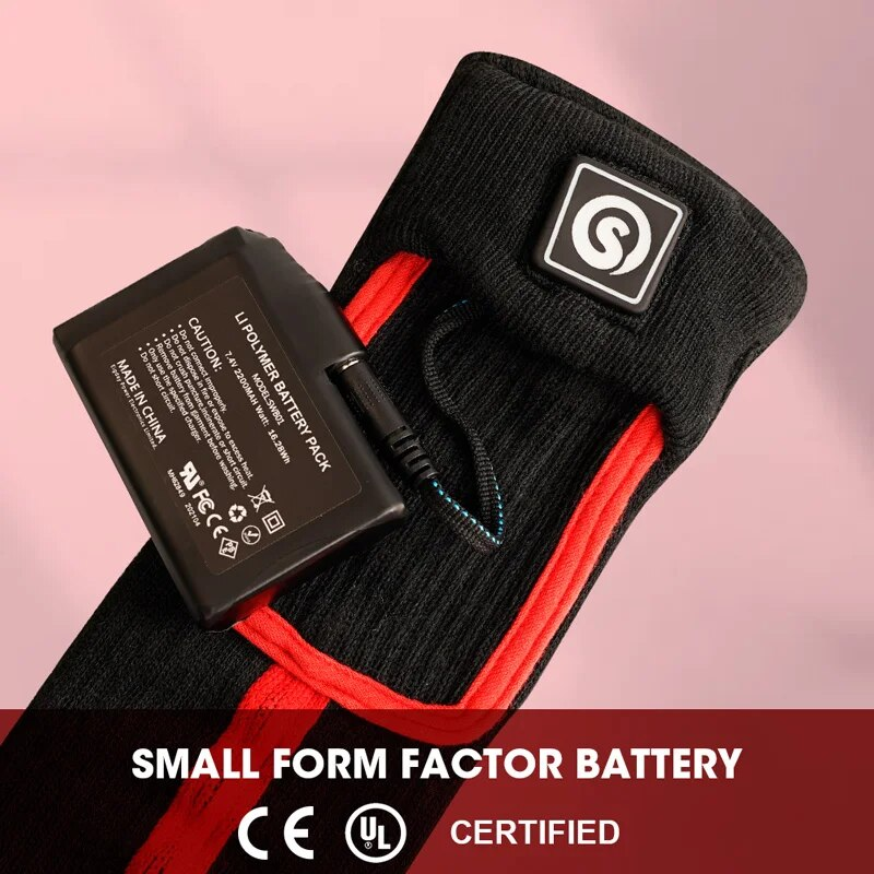 DAY WOLF Electric Heating Ski Winter Heated Rechargeable Thermal Socks Man Woman Outdoor For Motorcycle Fishing_voghion.com